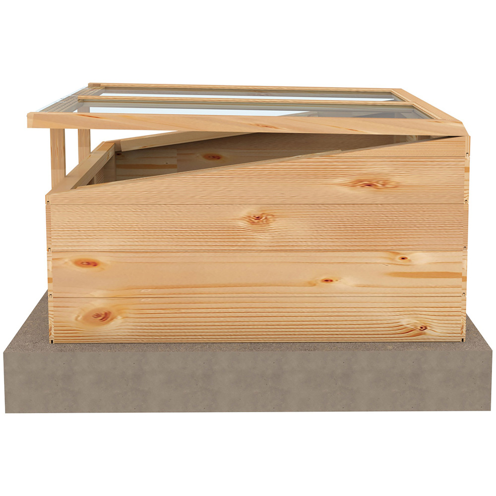 Shire Holkham Pressure Treated Cold Frame Image 4