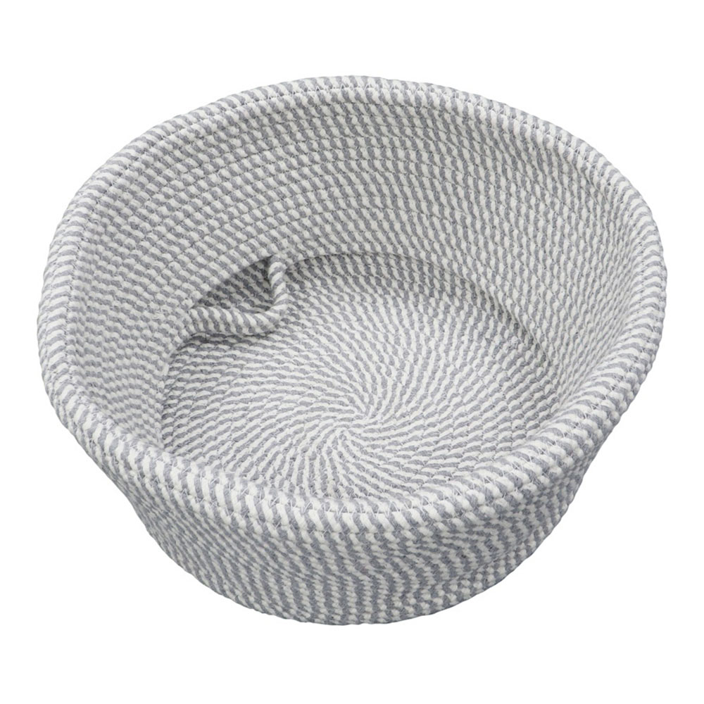 JVL Edison Large Round Belly Cotton Rope Storage Image 3