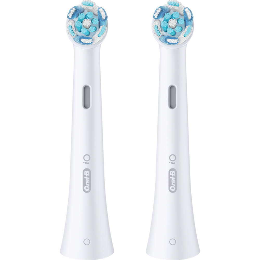 Oral-B iO Ultimate Clean White Toothbrush Refill Head 2 Pack Image 3