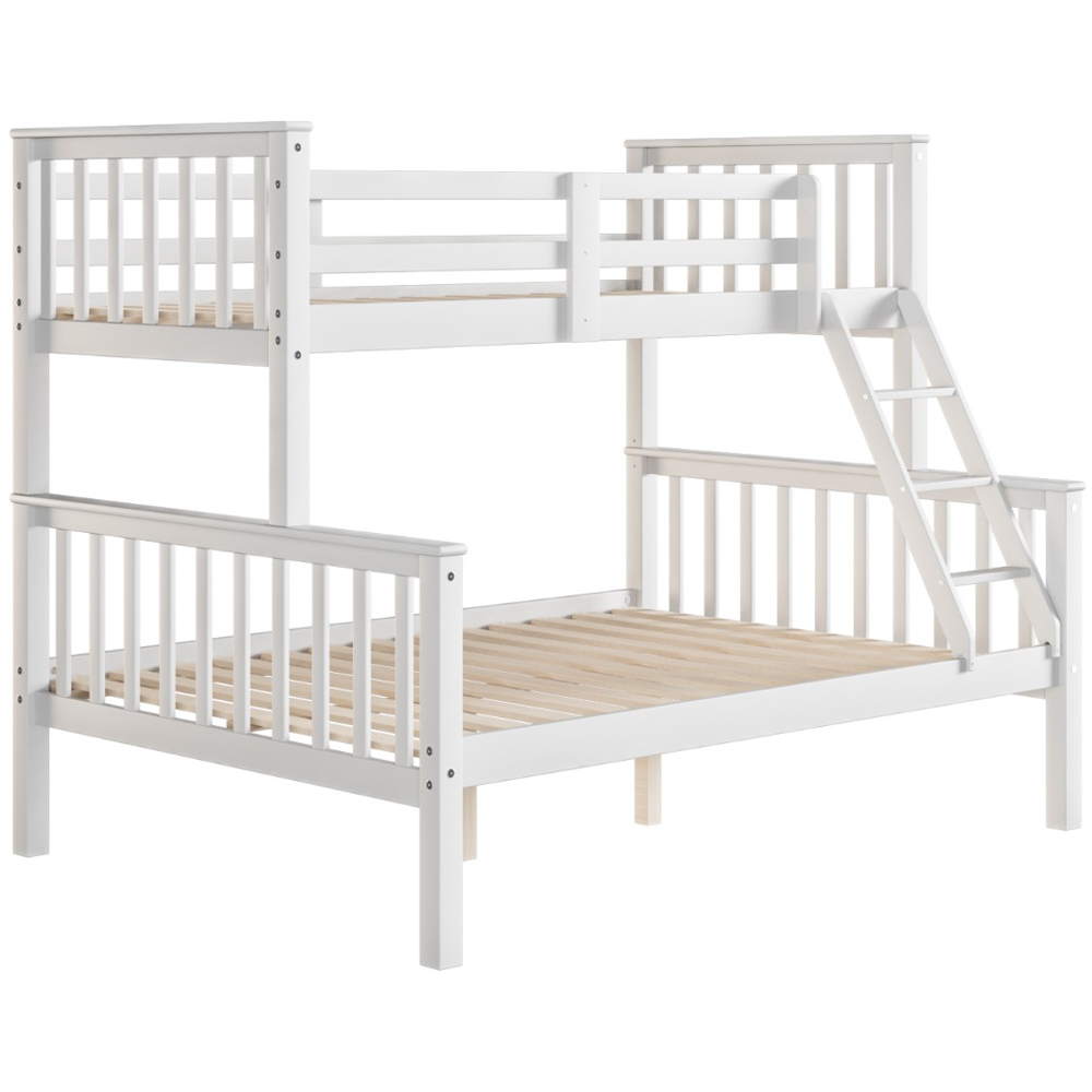 Flair Casey White Detachable Triple Bunk Bed Image 2