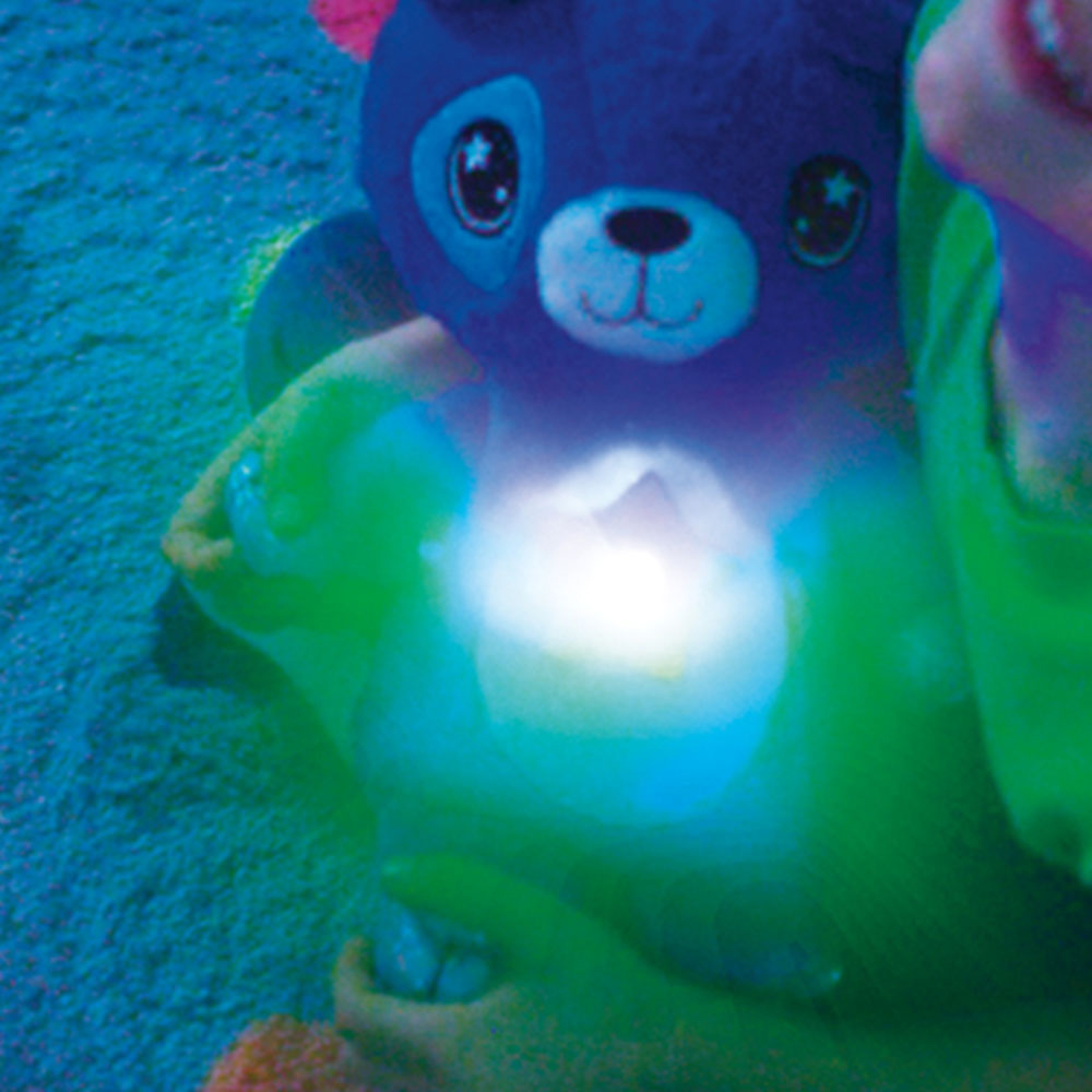 JML Star Belly Blue Puppy Plush Soft Toy Image 3