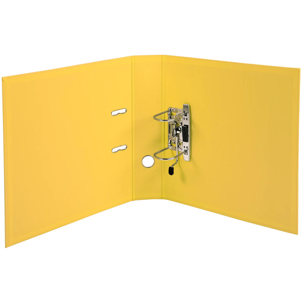 Exacompta PremTouch A4 Yellow PVC Level Arch File 10 Pack | Wilko
