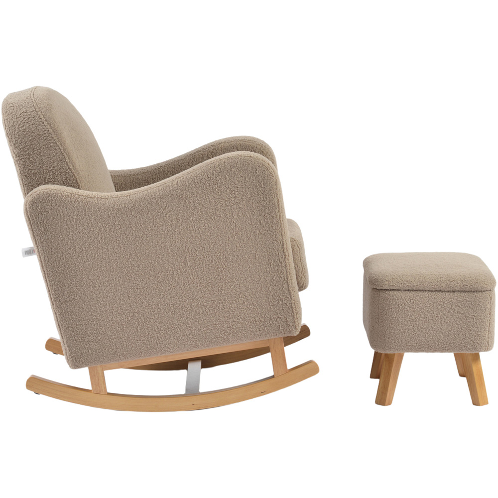Bebe & Beyond Soother Biscuit Ted Nursing Chair and Stool Image 4