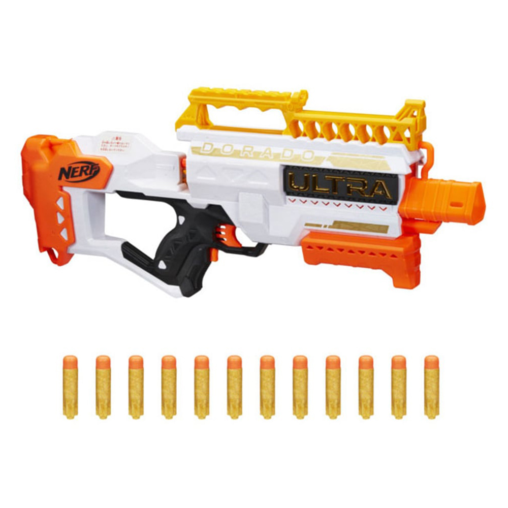 Hasbro Nerf Ultra Dorado Blaster with 12 Darts Image 1