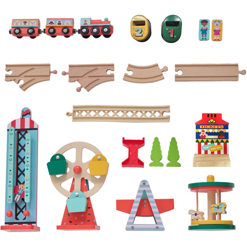 Teamson Kids Multicolour Florida Amusement Park Play Table Image 3