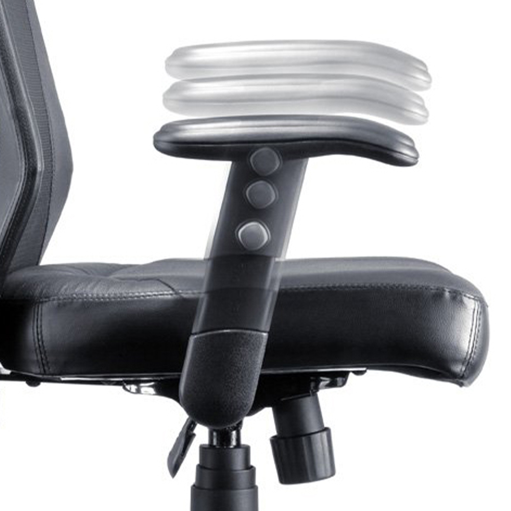 Teknik Breeze Black Mesh Swivel Office Chair Image 4