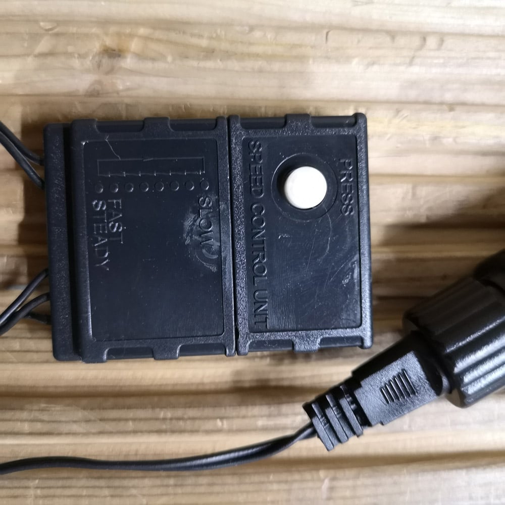 Premier Black Pin Wire Warm and Cool LED Pyramid Maypole Outdoor Christmas Tree 13ft Image 4