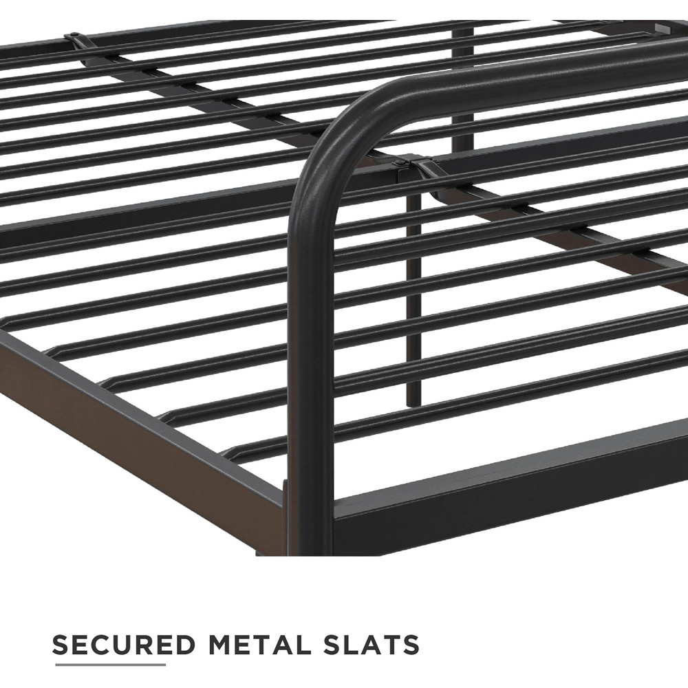 Dorel Millie Double Black Metal Bed Frame Image 6