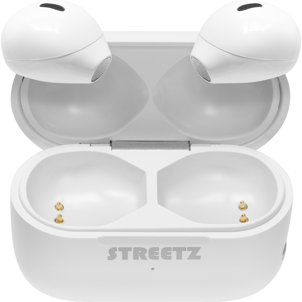 Streetz White True Wireless Earphones Image 3