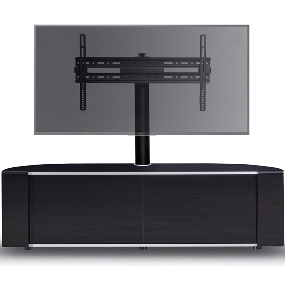 MDA Designs Sirius 1600 2 Door Black Complete TV Cabinet Image 4