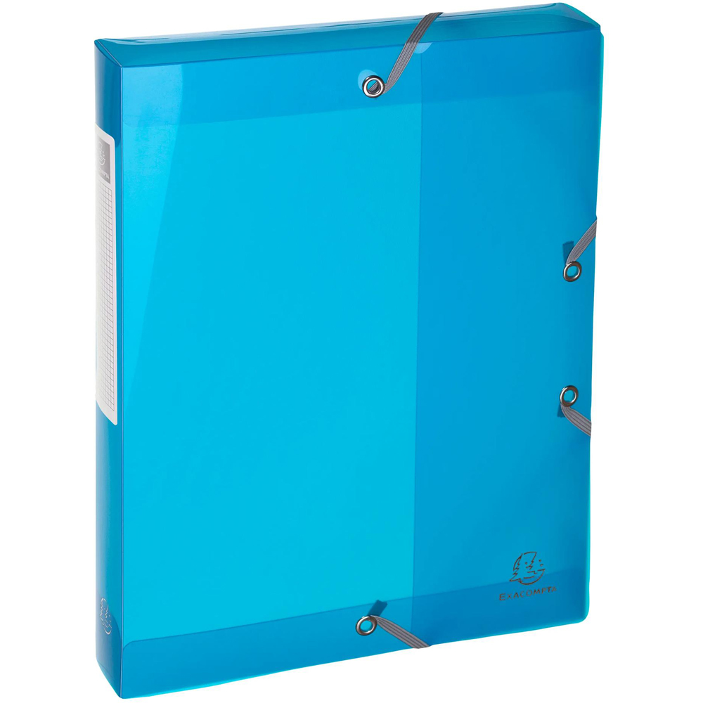 Exacompta Iderama A4 Multicolour PP Box File 4 Pack Image 3