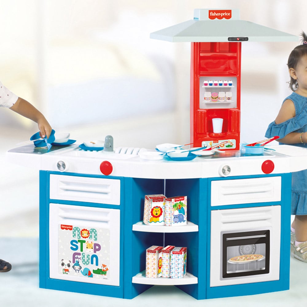 Dolu Fisher Price Kids Double Kitchen Set Image 3