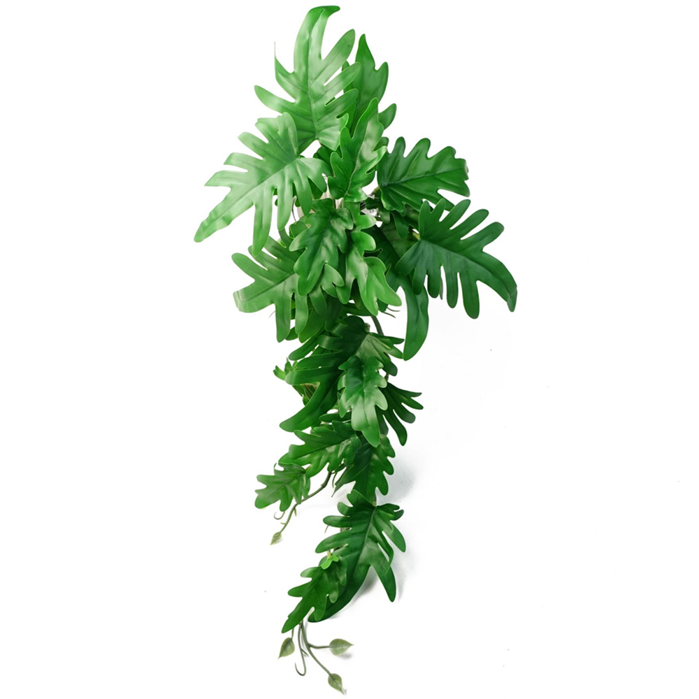 Leaf Trailing Philodendron Large Leaf Artificial Plant 50cm Image 1