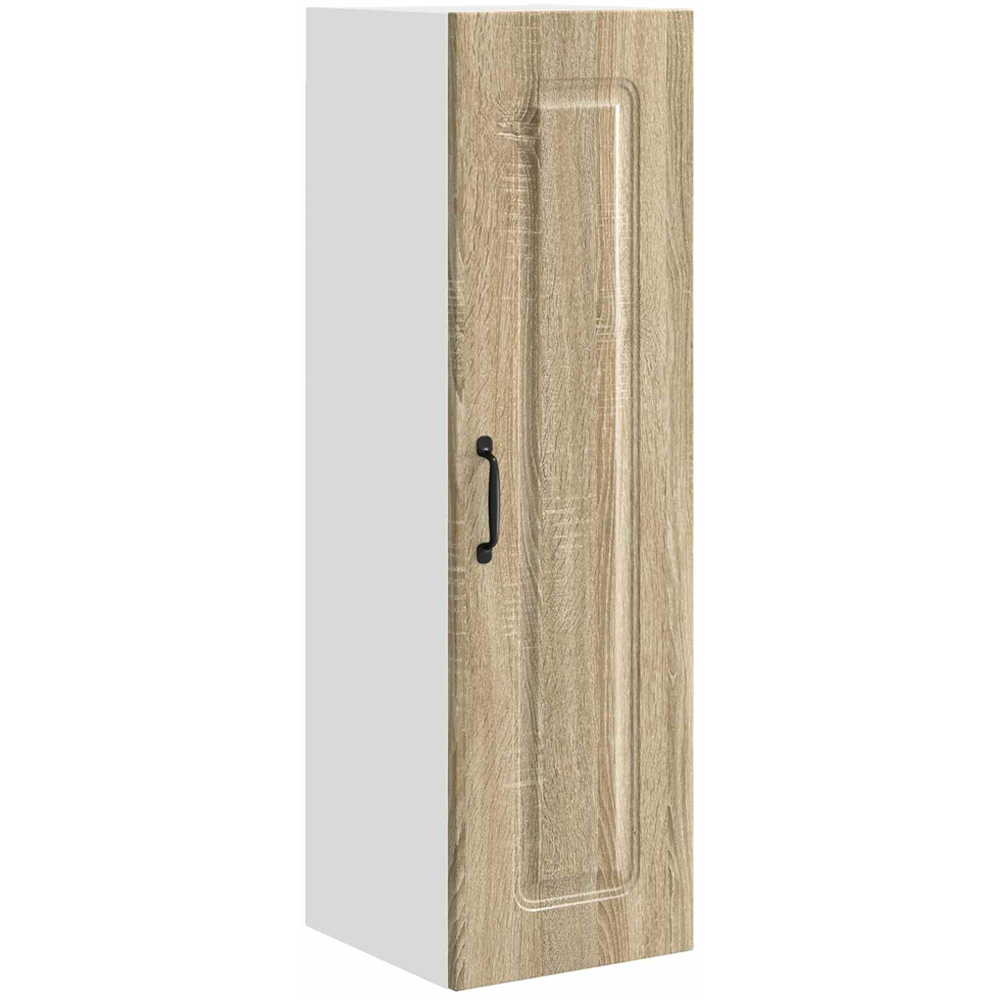 vidaXL Single Door Sonoma Oak Kitchen Wall Cabinet Image 2