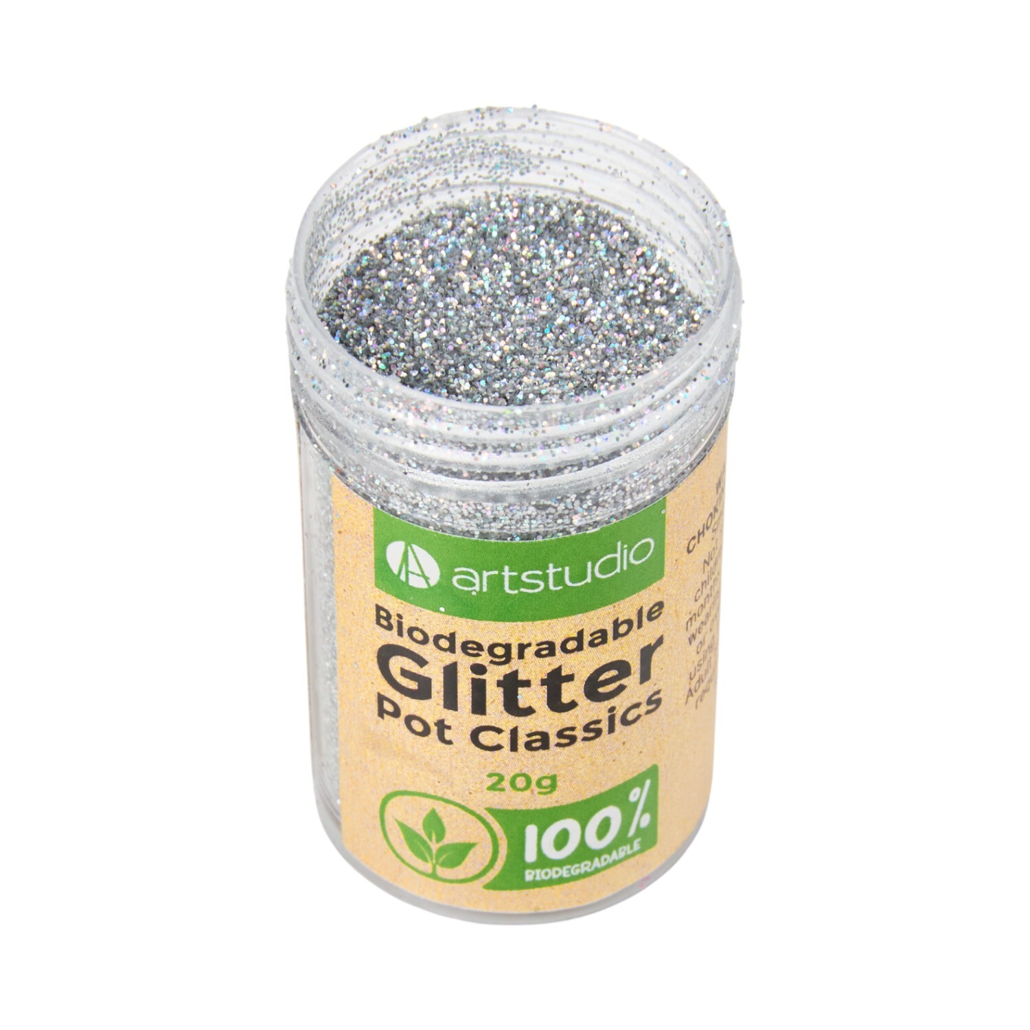 Classics Bio Degradable Glitter Pot Image 7