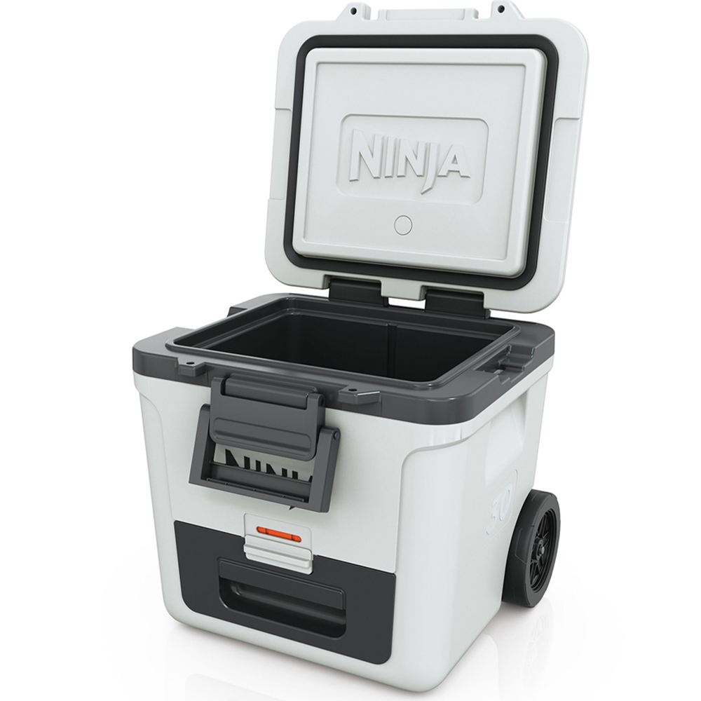 Ninja FrostVault Cloud White Wheeled Cooler with Dry Zone 30QT 28L Image 4