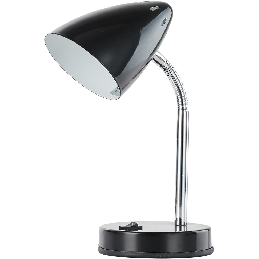 Innoteck Black Cone Flexible Neck Desk Lamp Image 2