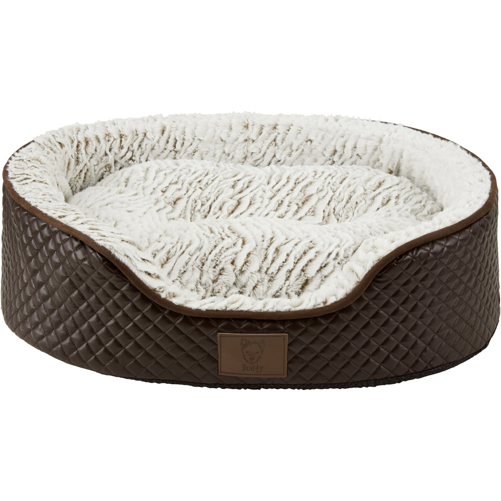 Bunty Manhattan Medium Brown Pet Bed Image 1