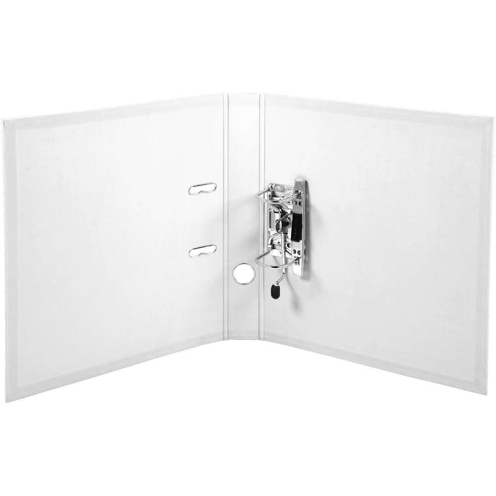 Exacompta PremTouch A4 White PVC Lever Arch File 10 Pack Image 2