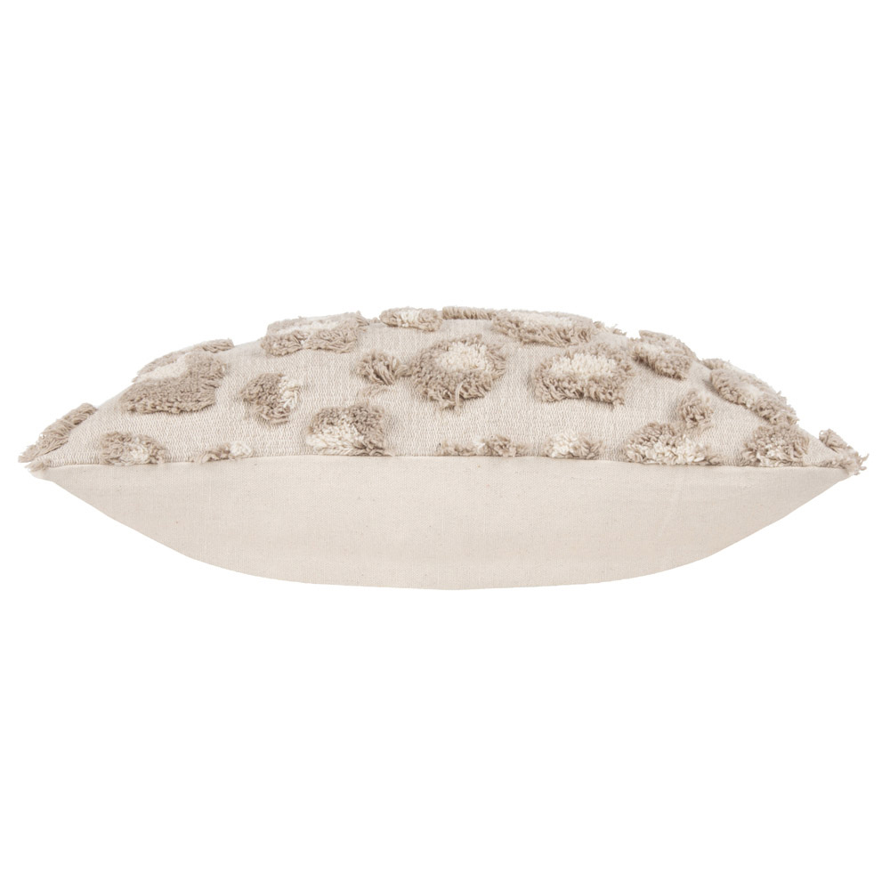furn. Maeve Natural Tufted Cotton Cushion Image 4