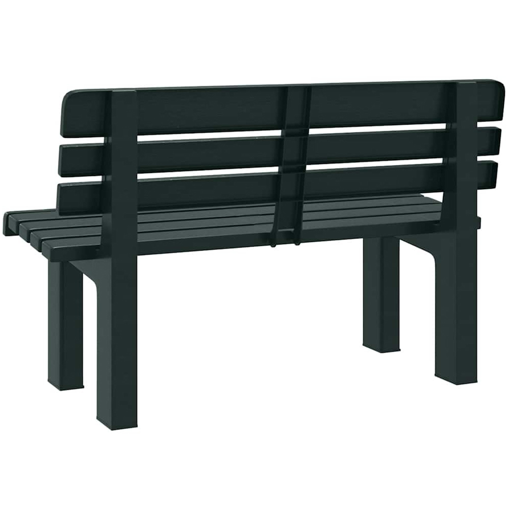 Walplus Green Garden Bench 110 x 52 x 71cm Image 4
