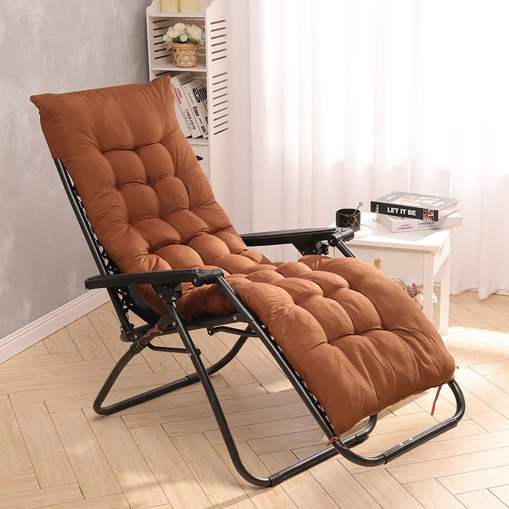 Living and Home Brown Sun Lounger Cushion Cover Image 2