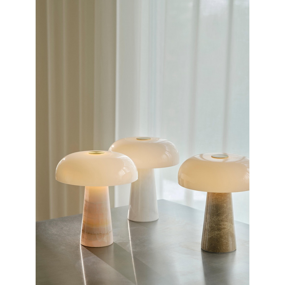 Nordlux Glossy Mini Pink Table Lamp Image 7