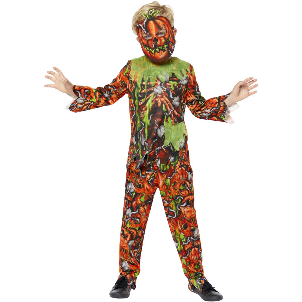 Wilko Pumpkin Reaper Costume Age 11 to 12 Years Image 2