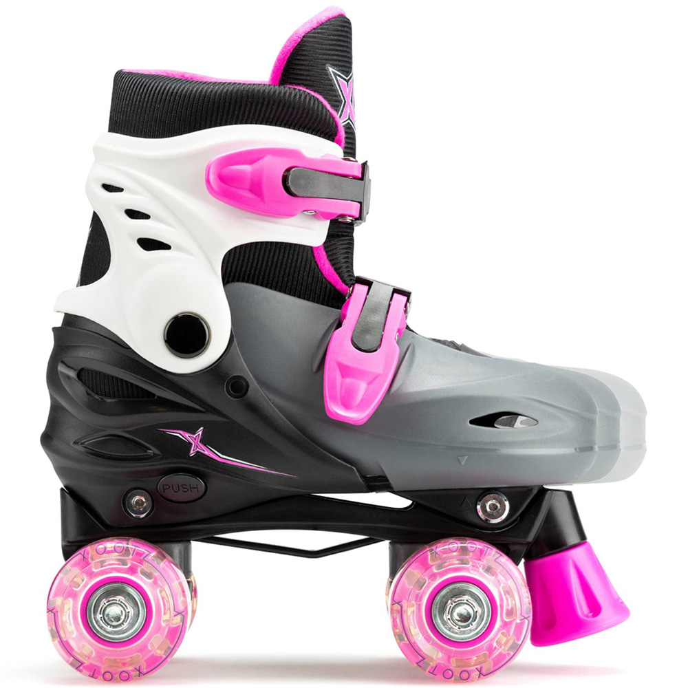 Xootz Pink Quad LED Skates Medium Image 3