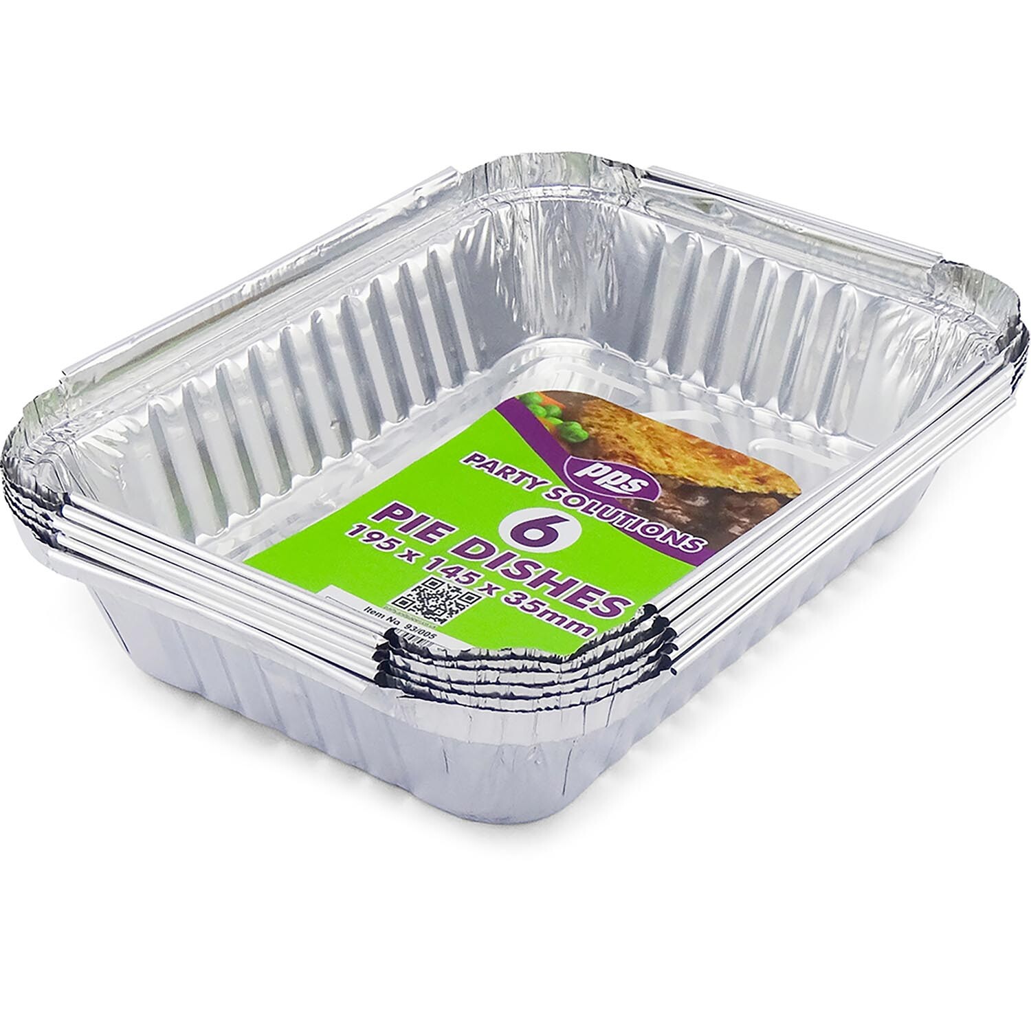 Foil Disposable Pie Dishes - Rectangular Image