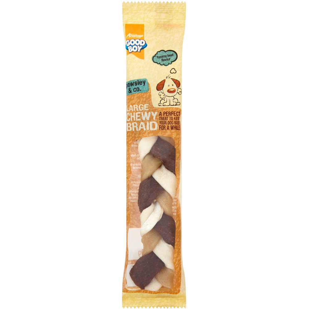 Good Boy Chewy Braid Dog Treat 18cm Image