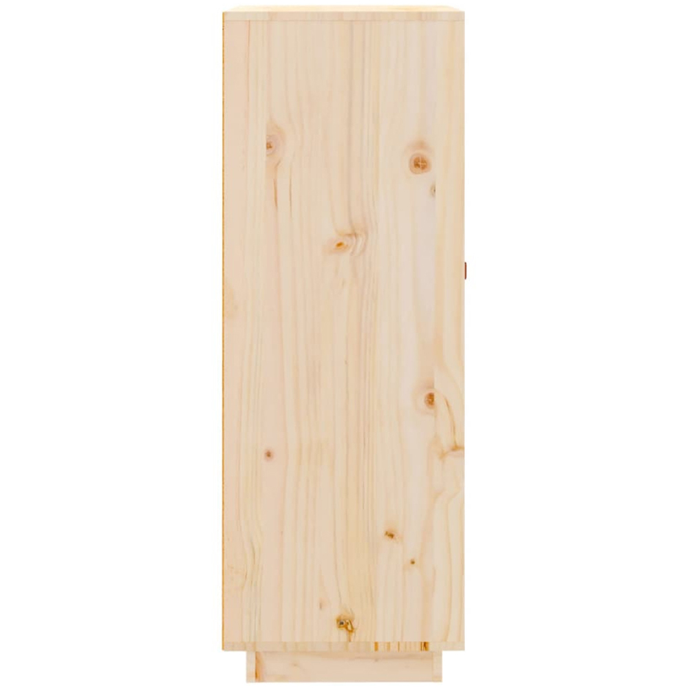 vidaXL Single Drawer Single Shelf 16 Bottle Freestanding Wine Cabinet Image 5