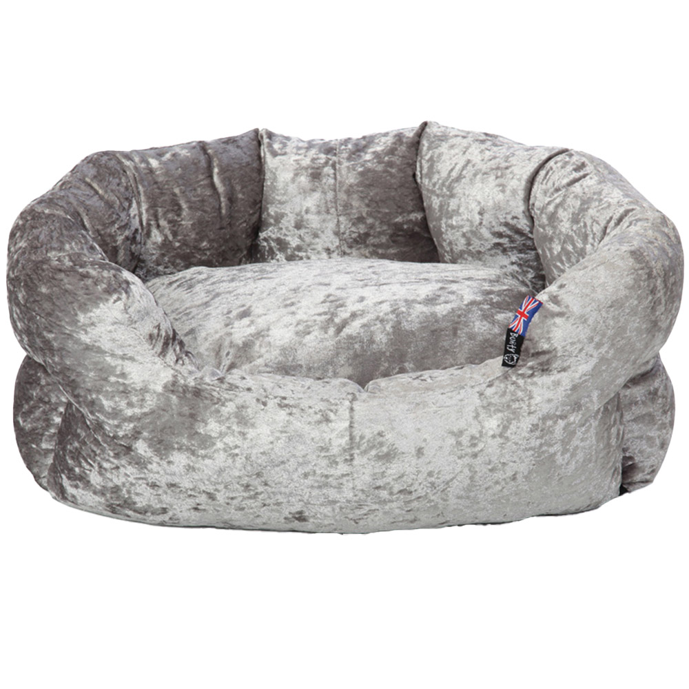 Bunty Bellagio Small Silver Pet Bed Image 1