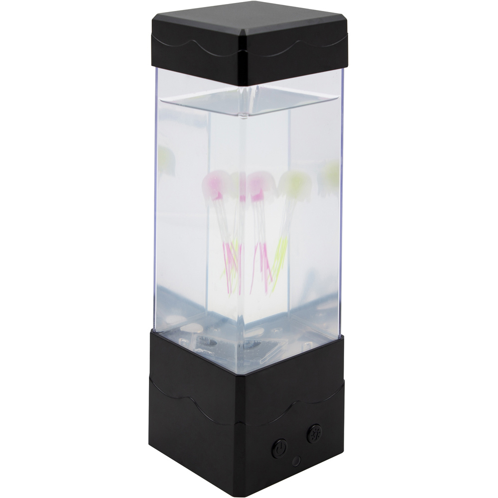 Global Gizmos Square Jellyfish Aquarium Lamp 9 inch Wilko