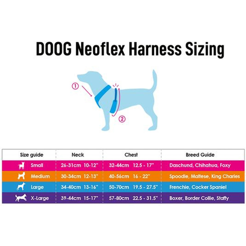 DOOG Large Harbeet Neon Beethoven Dog Harness Image 6
