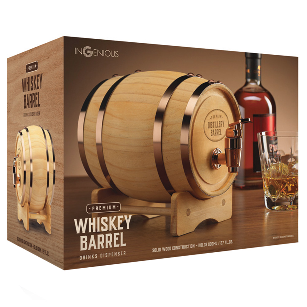 Ingenious Wooden Keg Whiskey Barrel Image 3