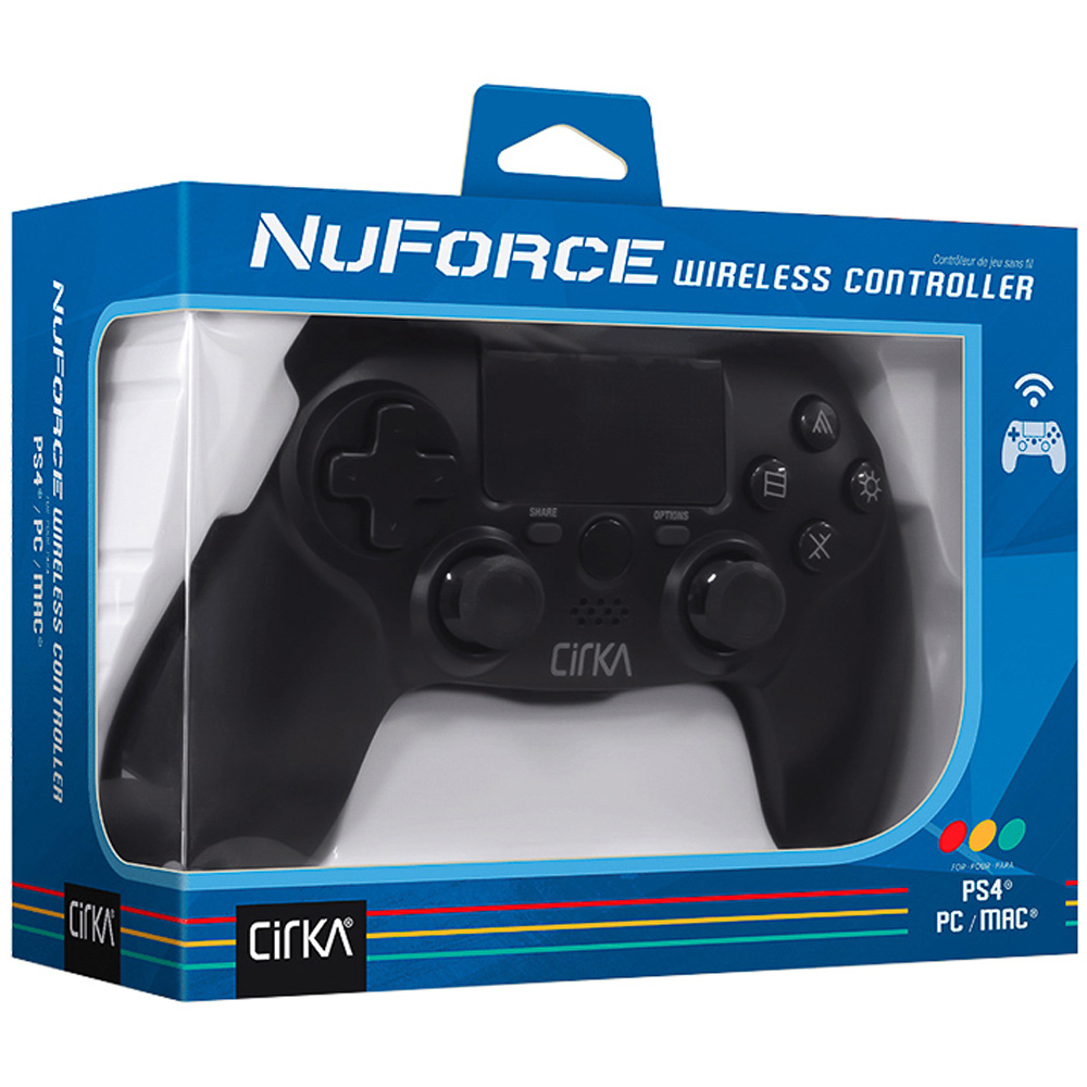 Hyperkin NuForce Cirka Black PS4 Wireless Controller Image 2