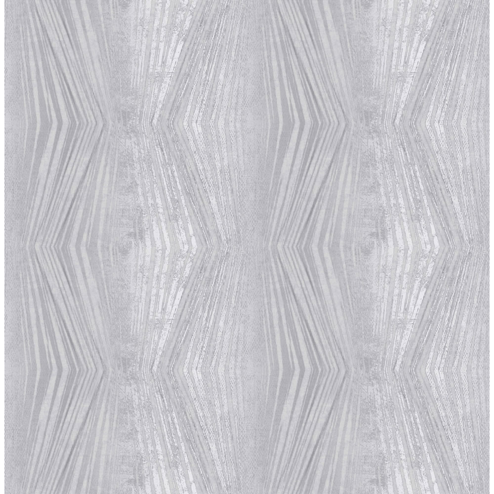 Graham & Brown Boutique Wallpaper Vermeil Stripe Silver Image 1