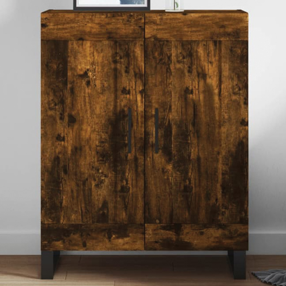 vidaXL Single Door Brown Sideboard Image 1