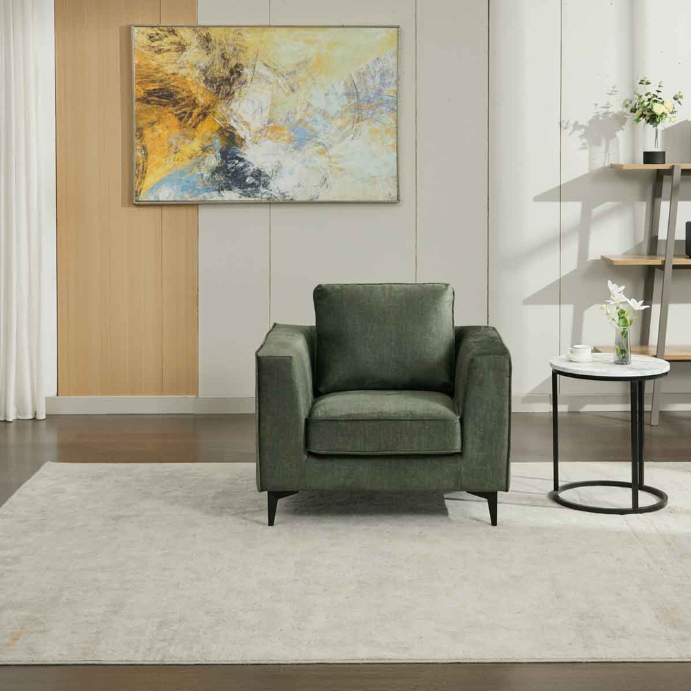 Brooklyn Moss Green Accent Chair Image 3