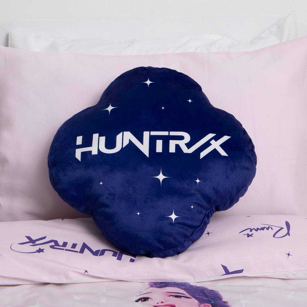 K-Pop Demon Hunters Shaped Cushion Navy Image 4