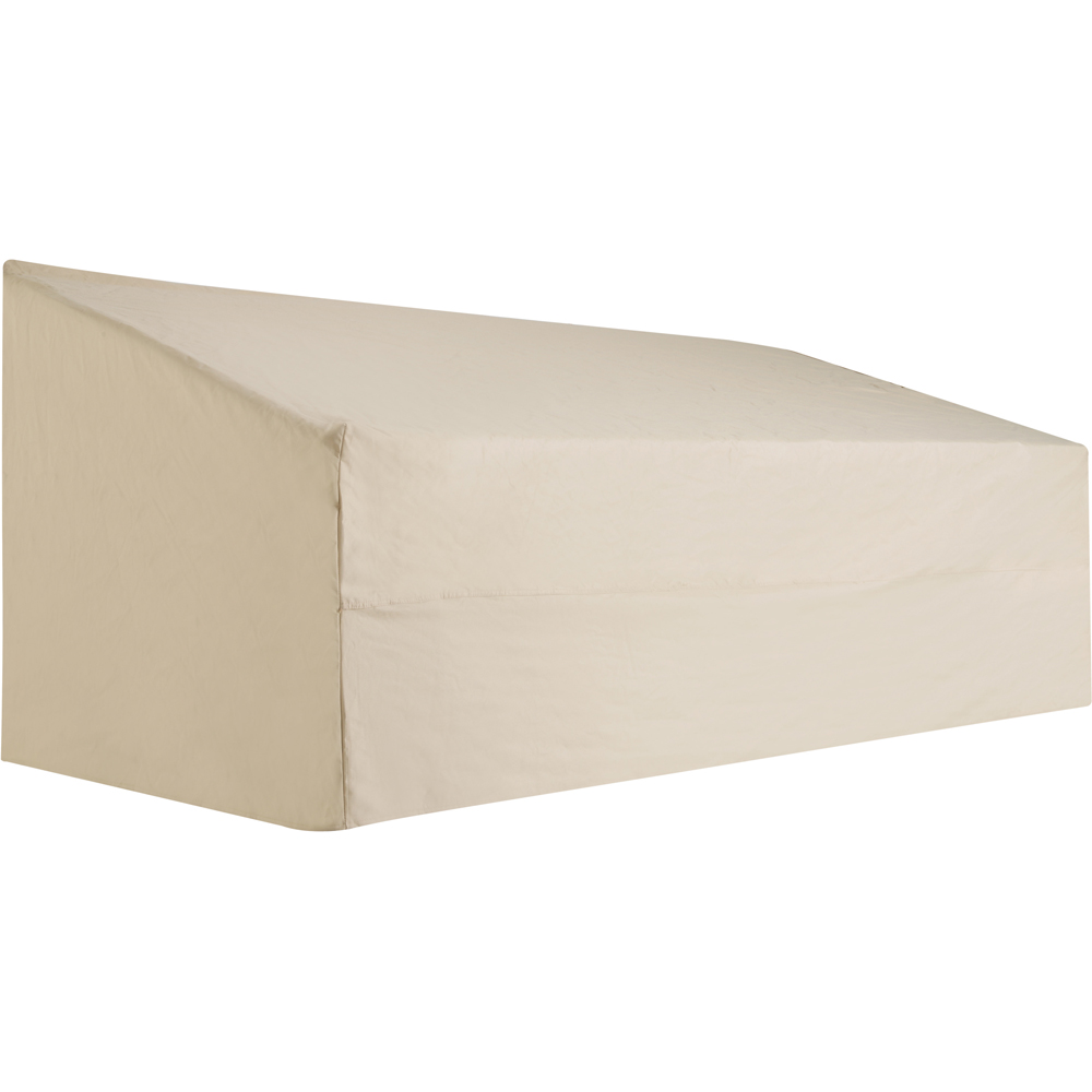 Outsunny Beige 3 Seater Garden Furniture Cover 218 x 111 x 63cm Image 1