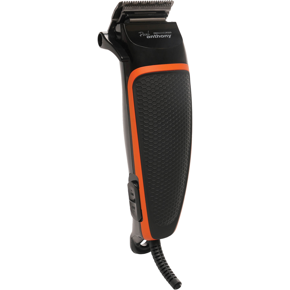 Paul Anthony Pro Series P200 Corded Hair Clipper with Interchangeable Comb Guides Image 1