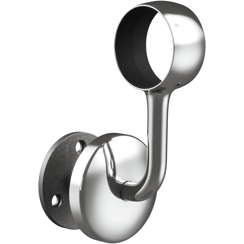 Rothley Polished Steel Stair Handrail Kit 1.2m Image 8