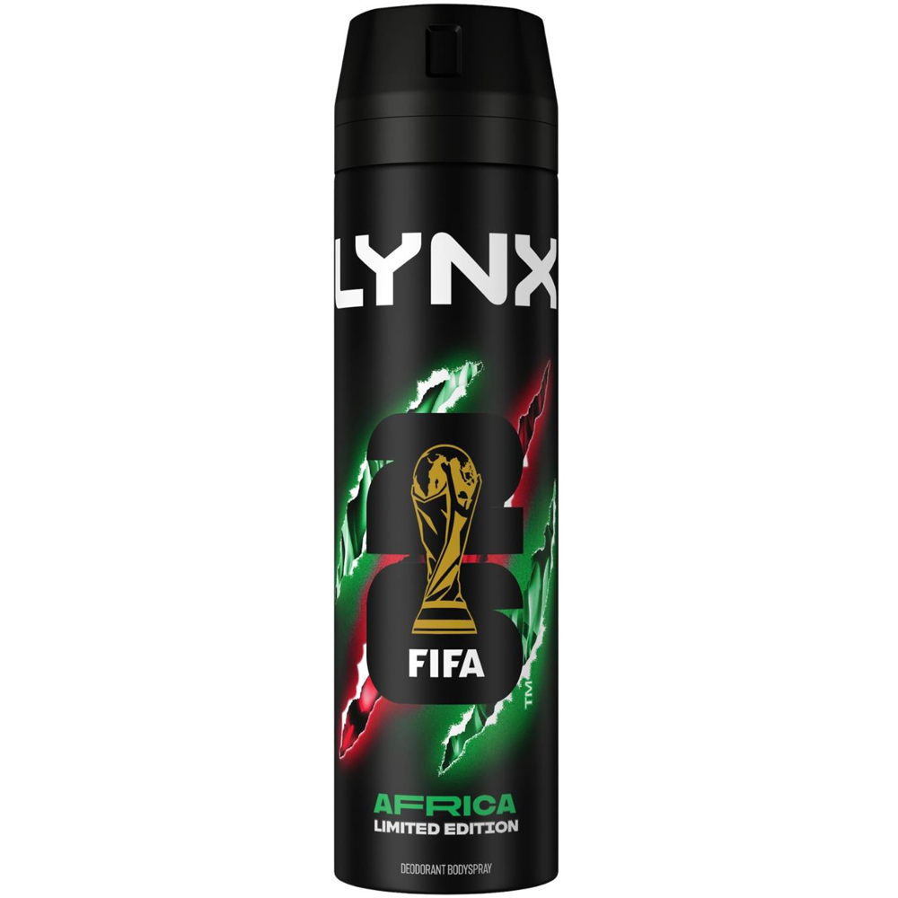 Lynx XL Africa Mandarin and Sandalwood 48H Sweat Protection Deodorant Body Spray 200ml 3 Pack Image 2