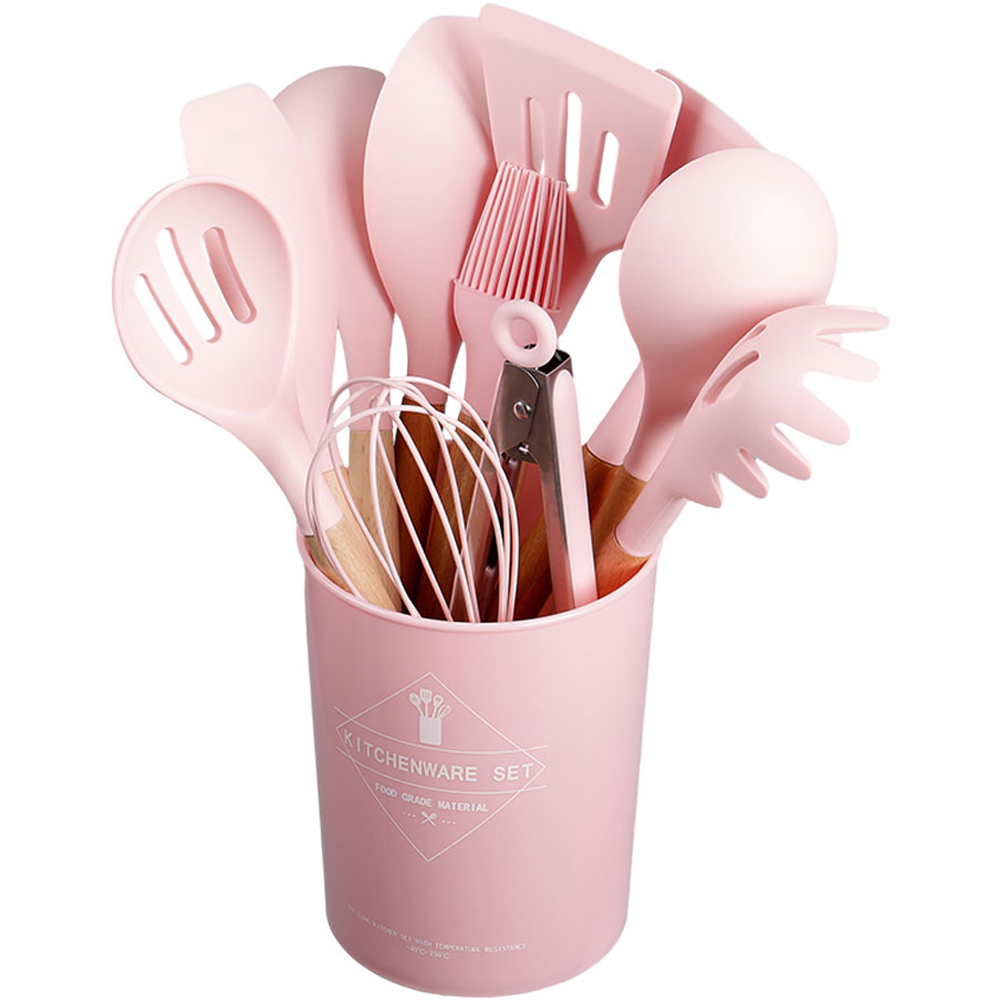 Living and Home 11 Piece Silicone Kitchen Utensil Set Image 4