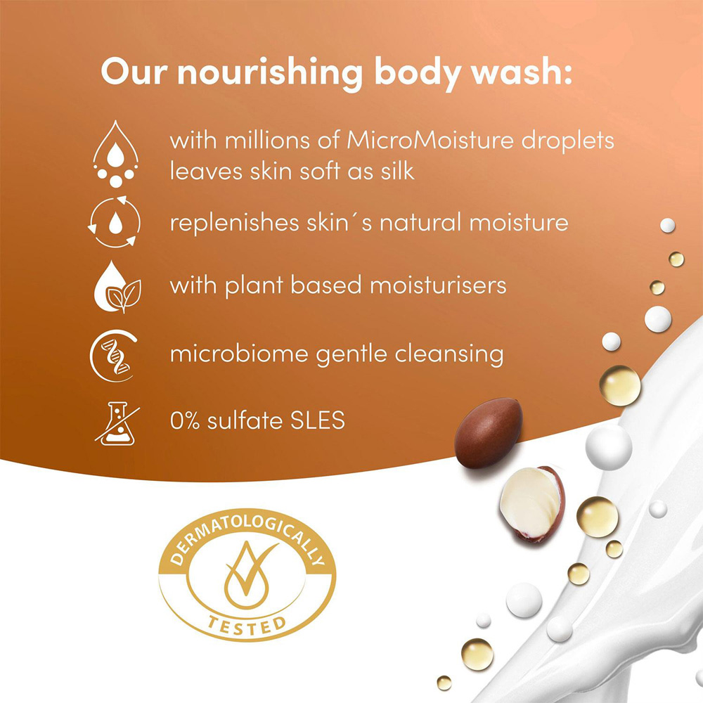 Dove Advanced Care Pampering Body Wash 225ml 12 Pack Image 6