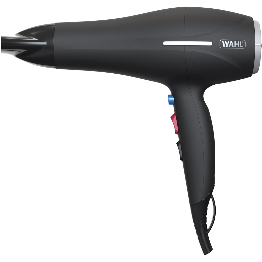 Wahl Ionic Smooth Black Hair Dryer with Detachable Diffuser Head 2200W Image 5