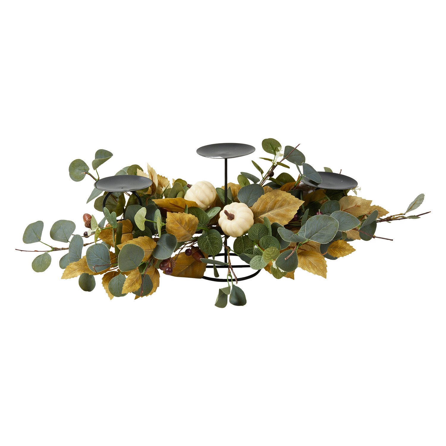 Autumnal Enchanted Candle Holder Multicolour Image 3
