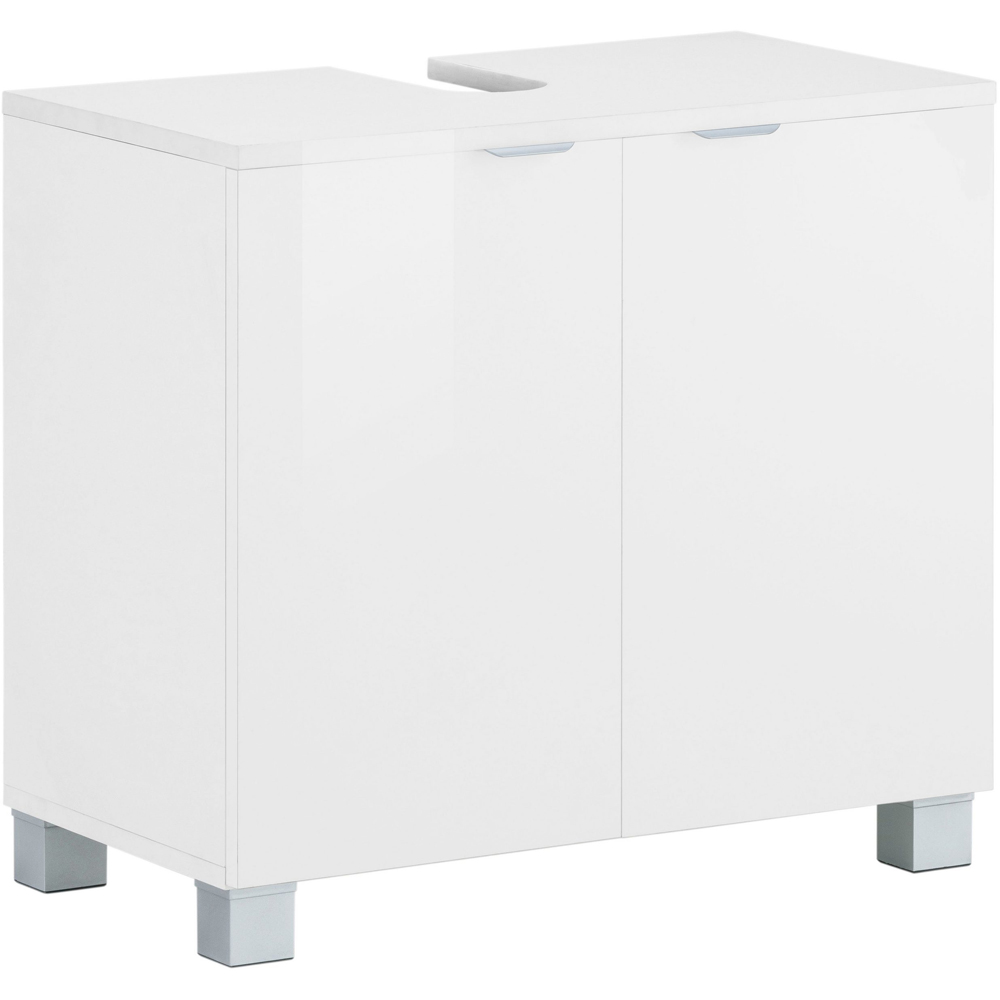 Loft24 Atlas 2 Door White Sink Cabinet Image 2